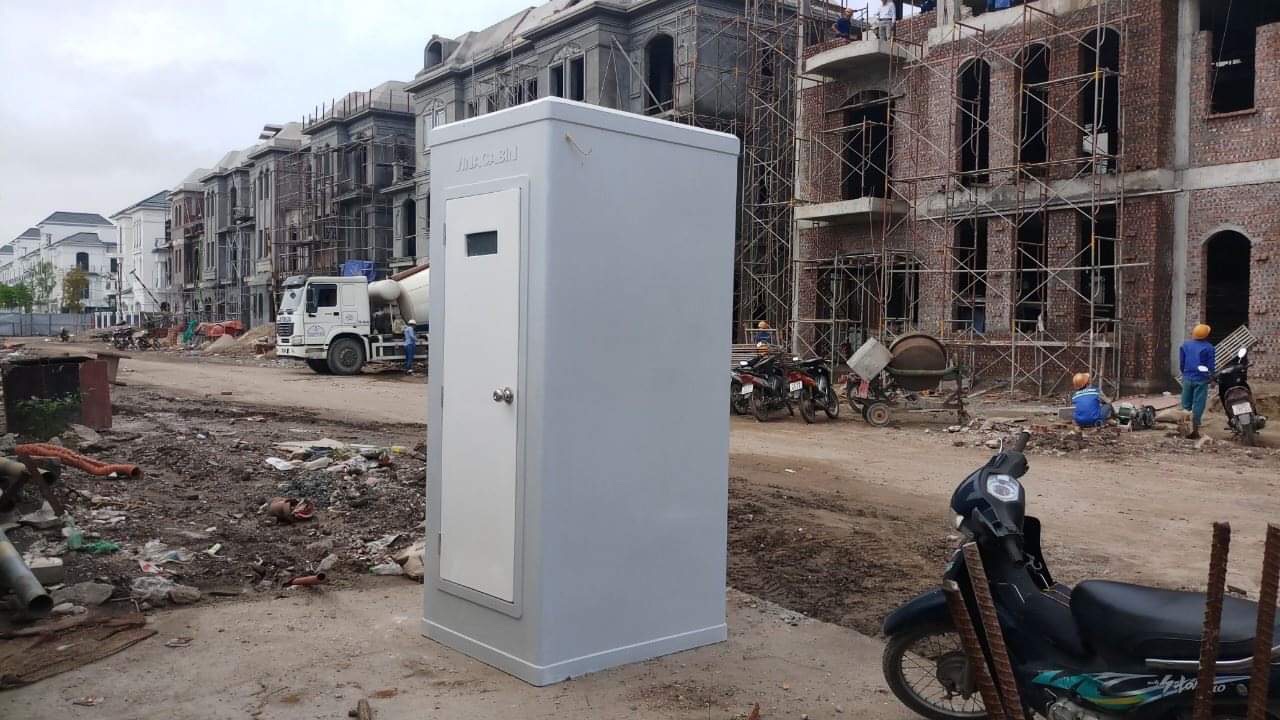 Nhà vệ sinh di động Vinacabin tại công trình