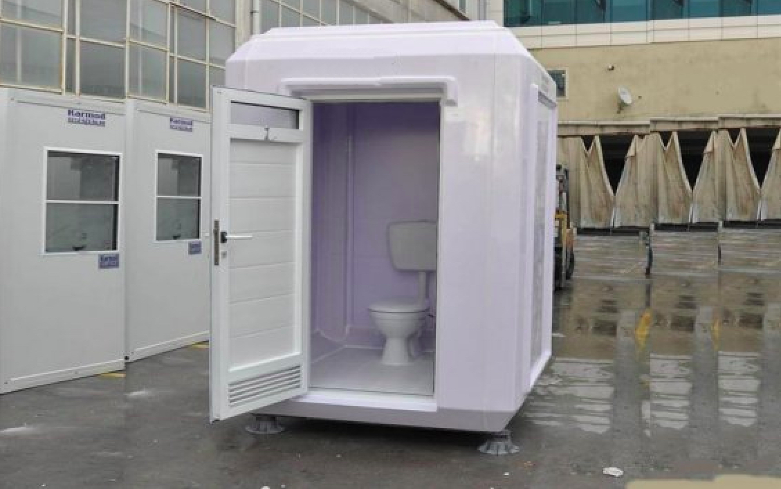 Nhà vệ sinh di động phục vụ công trường xây dựng